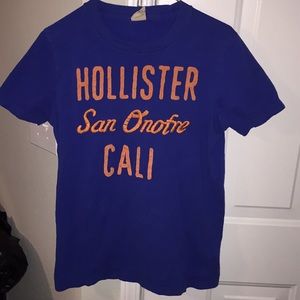 Orange/Blue Hollister Shirt